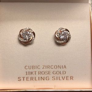 NEW Primrose 18K Rose Gold Earrings